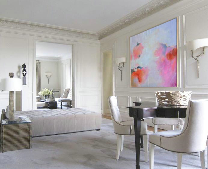 Extra Large Abstract Painting On Canvas,Oversized Contemporary Art,Large Contemporary Painting,Blue,Red,Pink,Purple.etc